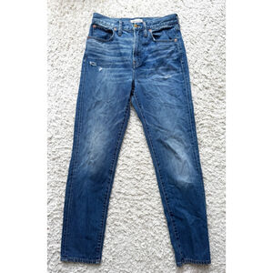 Women's Madewell The Perfect Vintage Jean Size 27 Blue Denim